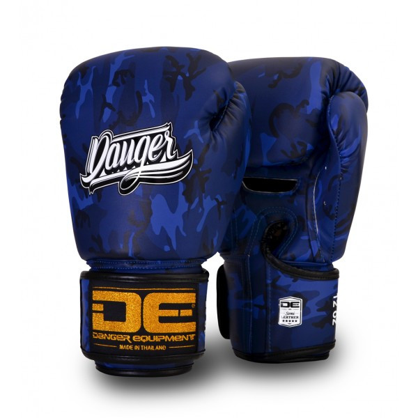 

Боксерские перчатки danger army edition blue