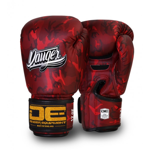 

Боксерские перчатки danger army edition red