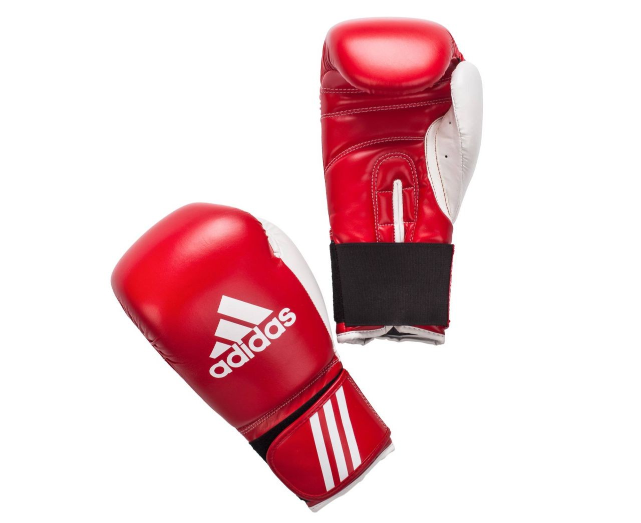 Перчатки боксерские adidas response красно-белые adibto1