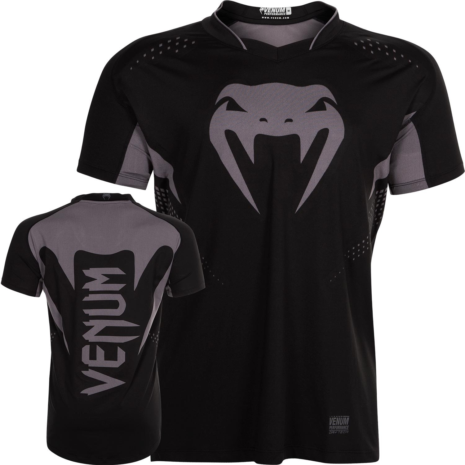 

Футболка venum hurricane x-fit t-shirt - black/matte