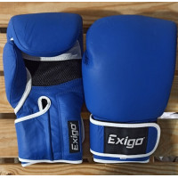 Боксерские перчатки exigo blue