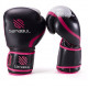 Боксерские перчатки sanabul essential gel black pink