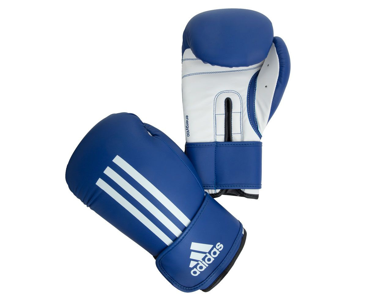 

Перчатки боксерские energy 100 blue/white adiebg100