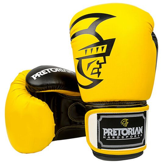 

Боксерские перчатки pretorian yellow/black