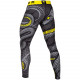 Компрессионные штаны Venum Tramo Spats - Black/Yellow