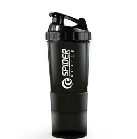 

Шейкер spider bottle shaker (600 мл) black