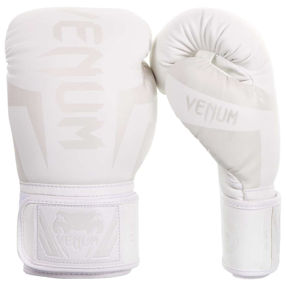 

Перчатки боксерские venum elite boxing gloves - white/white