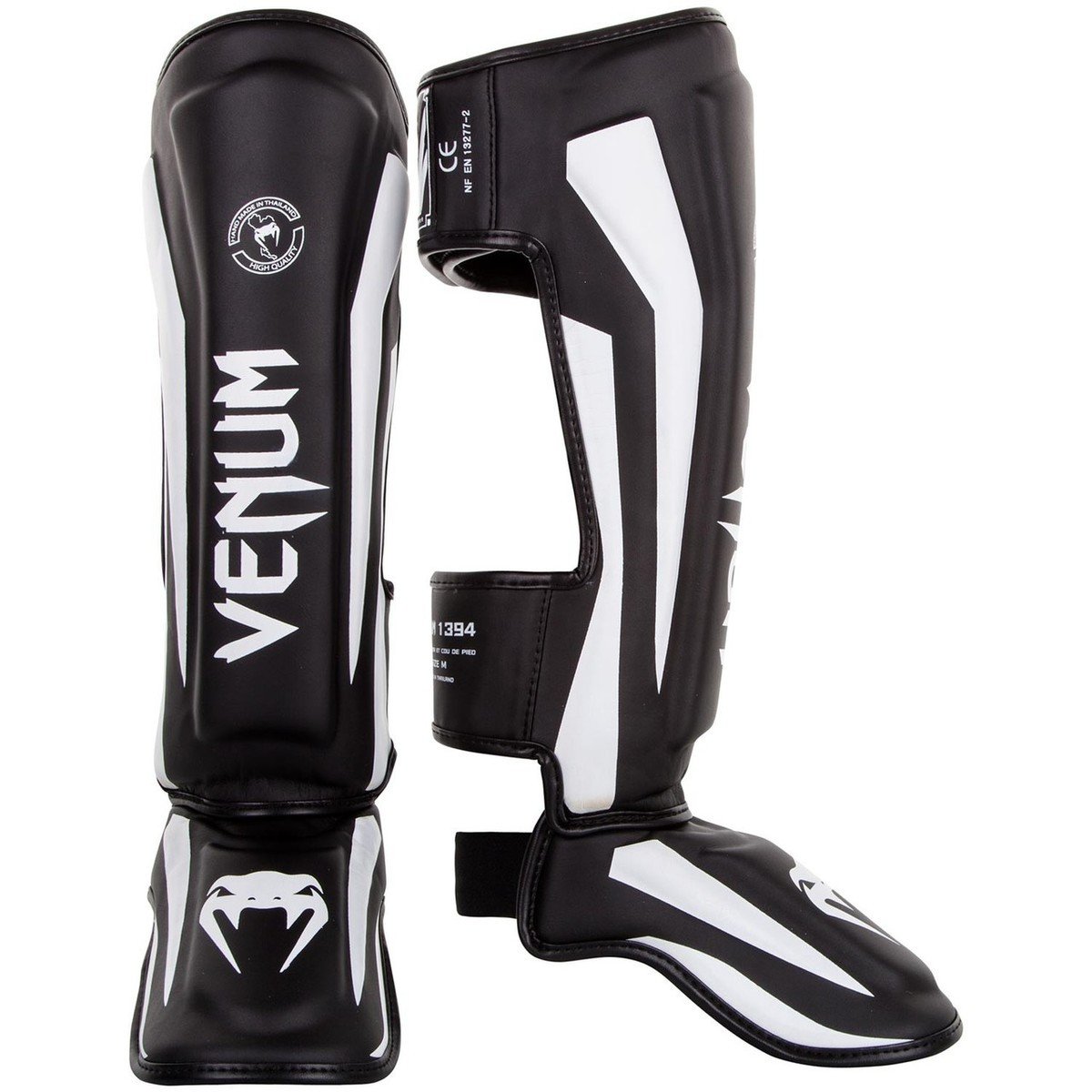 

Защита ног venum elite shin guard black/white