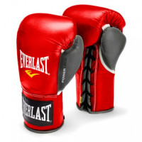 Перчатки боксерские боевые powerlock red