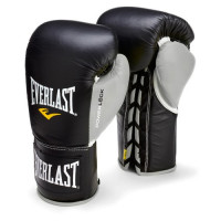 Перчатки боксерские боевые powerlock black