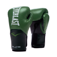 Перчатки боксерские elite prostyle green