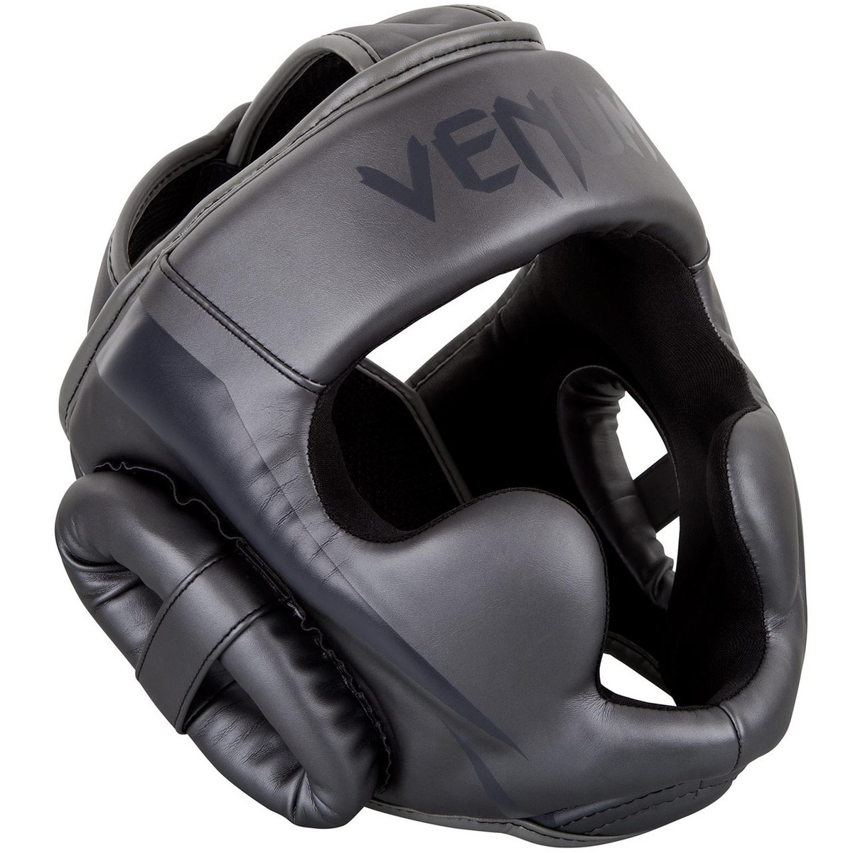 

Шлем боксерский venum elite grey/grey
