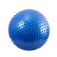 Мяч для фитнесса фит бол массажный 65 см синий