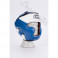 Шлем боксерский закрытый сине белый cobra