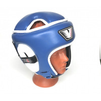 Шлем боксерский открытый velo синий