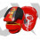 Лапы боксерские venum skull red