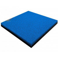 Резиновая плитка blue 500х500