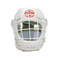 Шлем для каратэ со съемной маской Атлант-1 экокожа