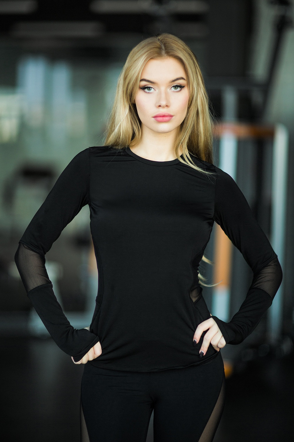 

Рашгард designed for fitness basic black