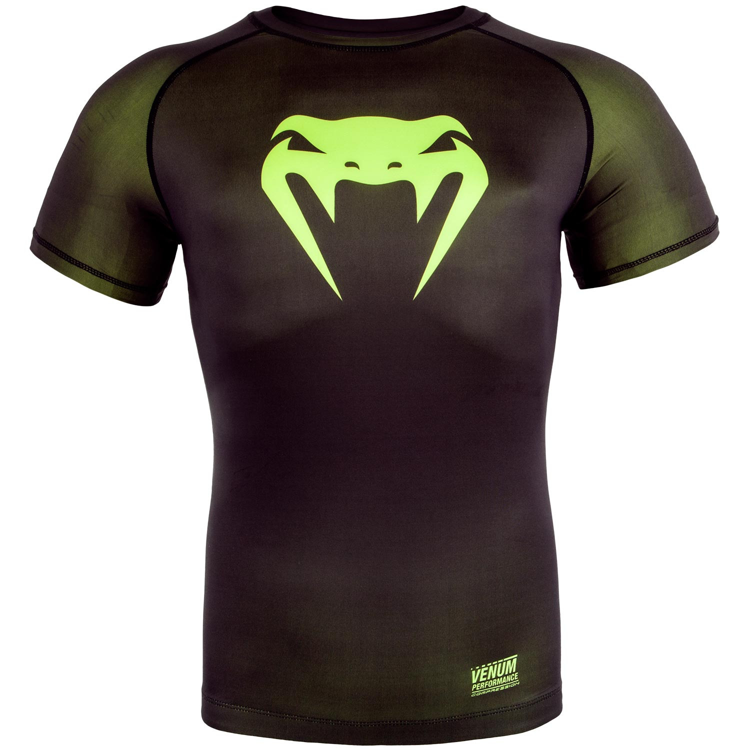 

Рашгард venum contender 3.0 short sleeves - black/yellow