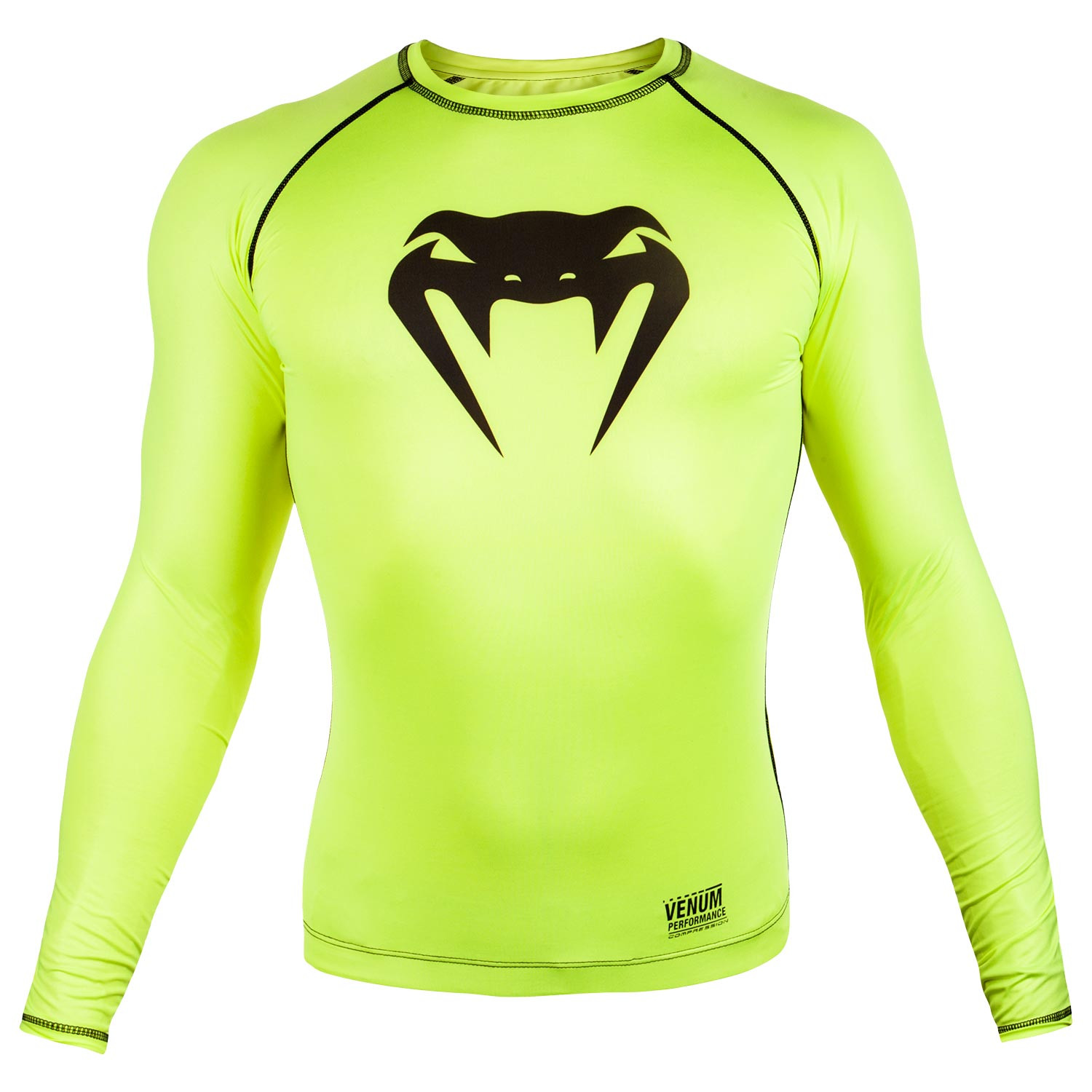 

Рашгард venum contender 3.0 long sleeves - yellow/black