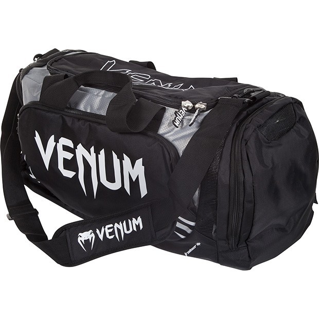

Сумка venum trainer lite sport bag - black/grey