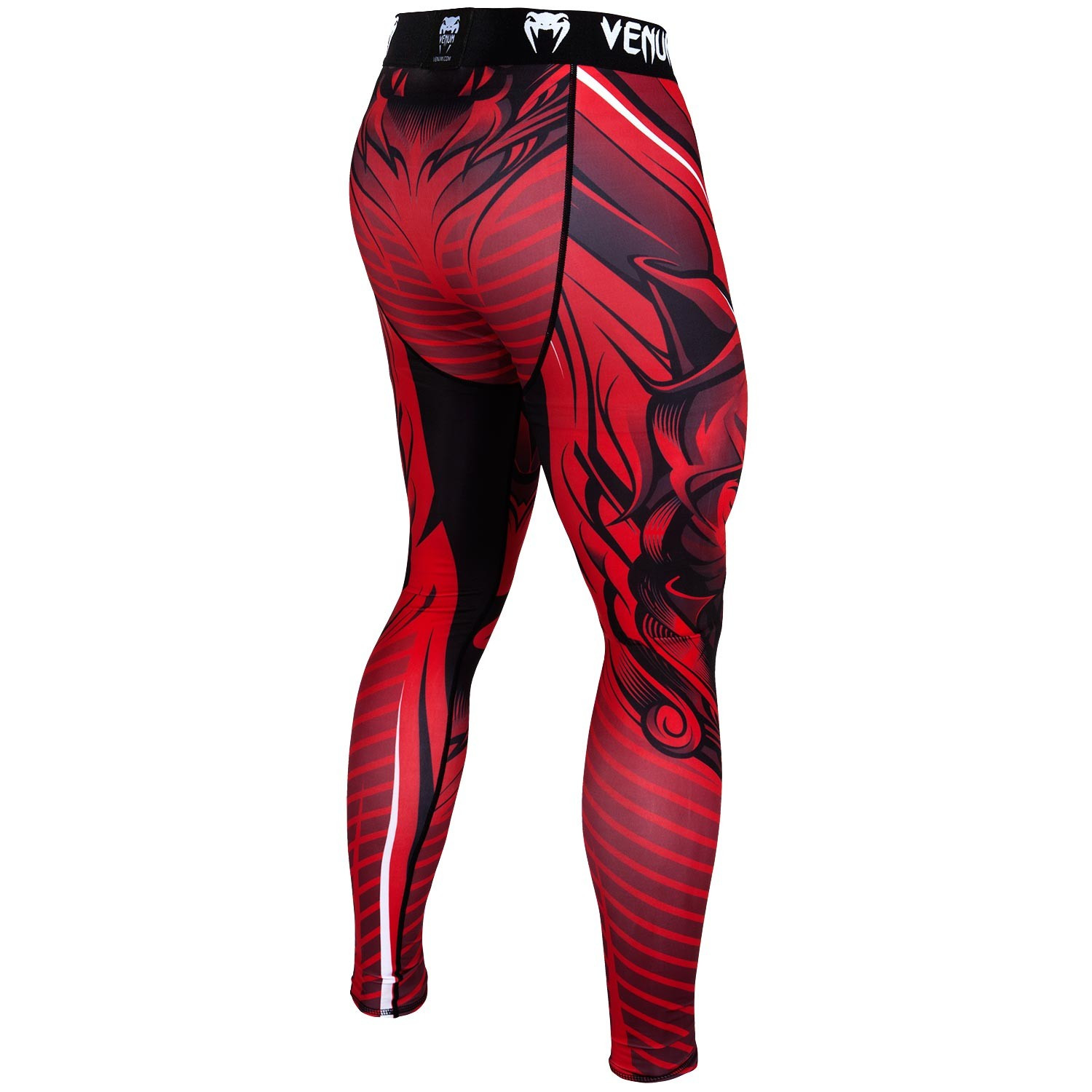 

Компрессионные штаны venum bloody roar spats red