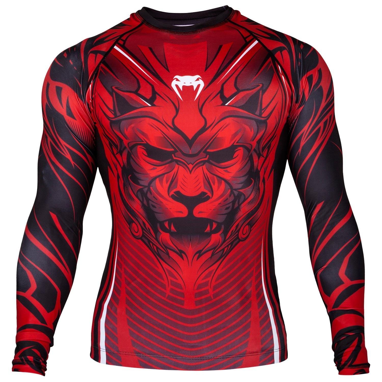 

Рашгард venum bloody roar long sleeves red