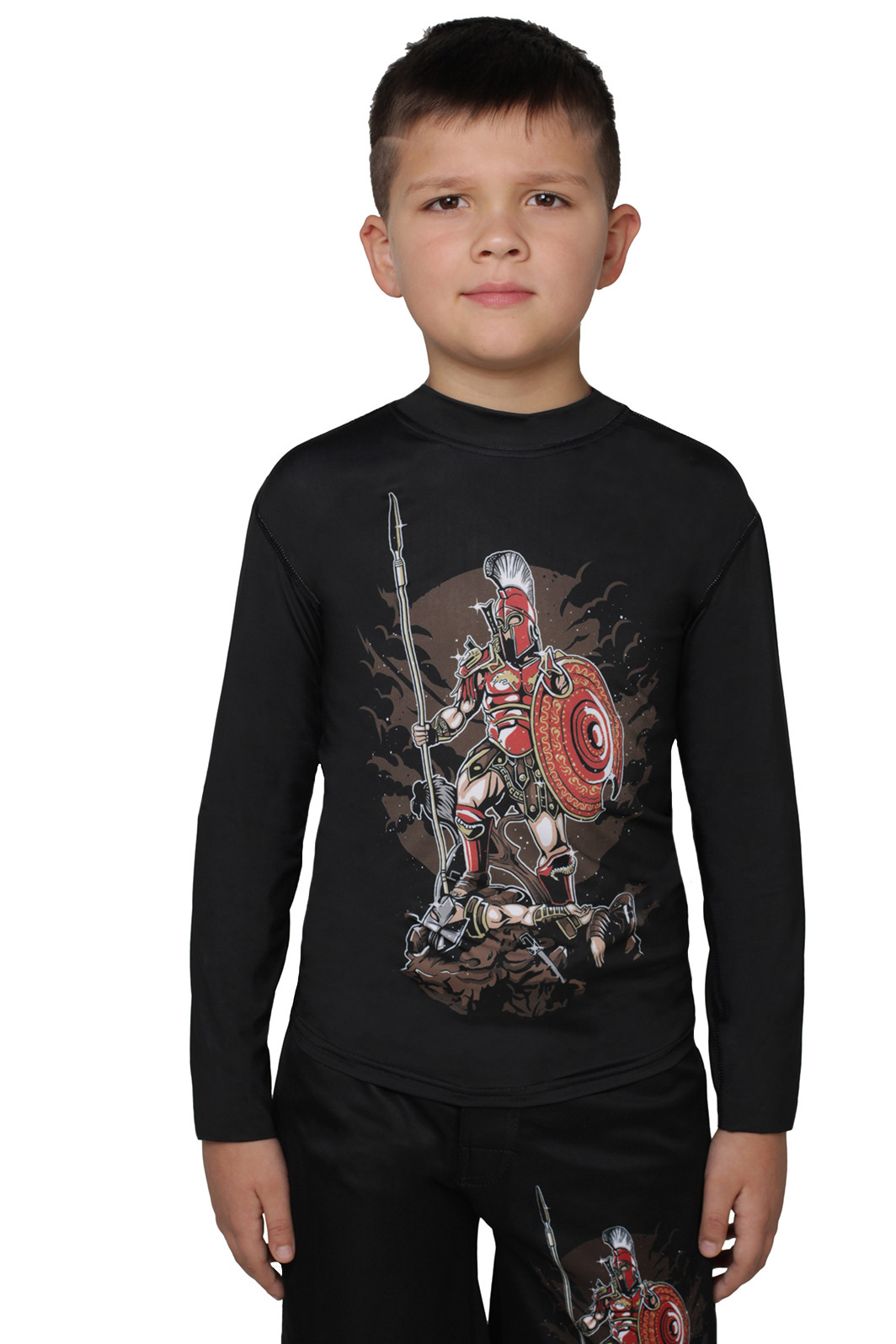 

Рашгард berserk sparta kids black