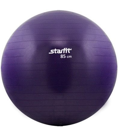 

Мяч гимнастический starfit GB-101 85 см, антивзрыв, фиолетовый