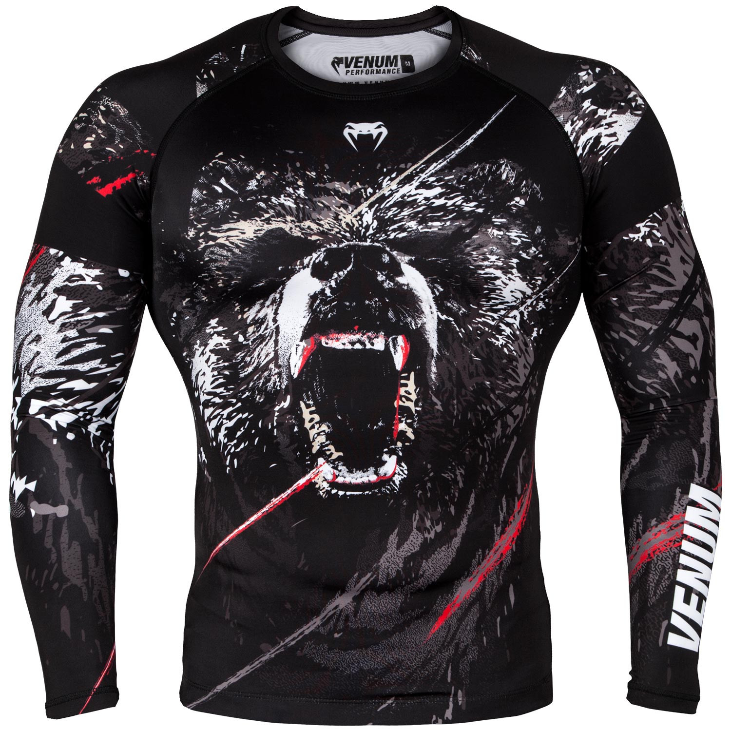 

Рашгард venum grizzli long sleeves