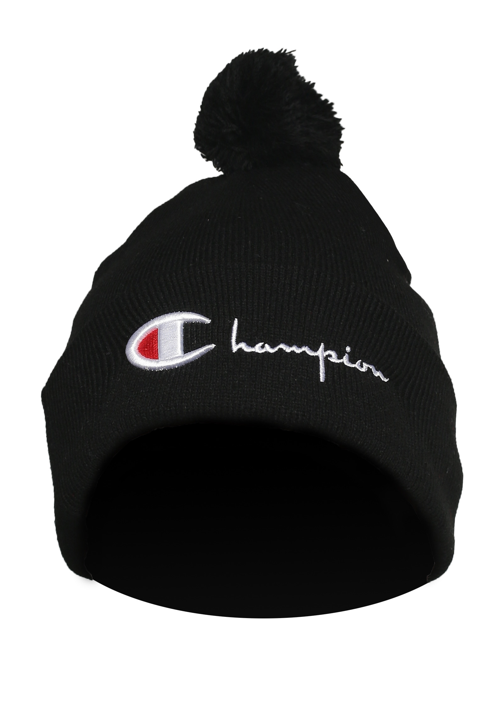 

Шапка champion black с бубоном