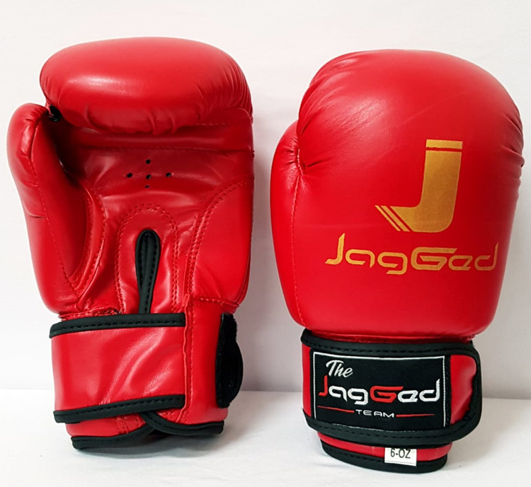 

Детские перчатки для бокса jagged red