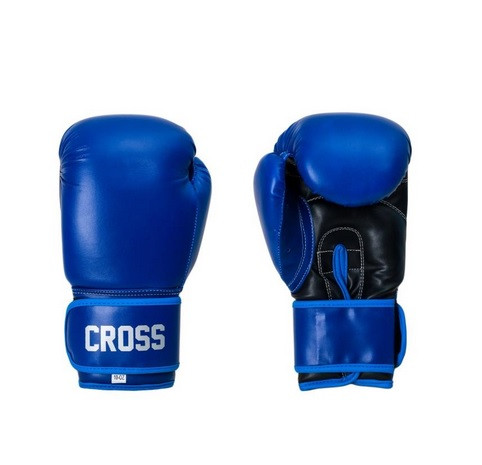 

Боксерские перчатки cross comp 1p blue