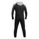 Спортивный костюм adidas perfomance black grey 909