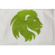 Детское gi bjj lion pro 2.0- white green