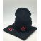 Комплект шапка и бафф reebok crossfit black