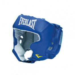 Шлем боксерский с защитой щек everlast usa boxing cheek blue