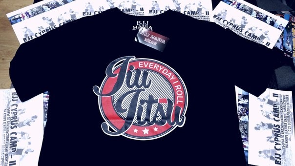 

Футболка BJJ - Every Day i Roll black