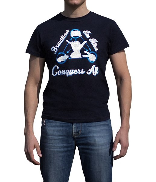 

Футболка bjj - conquers all