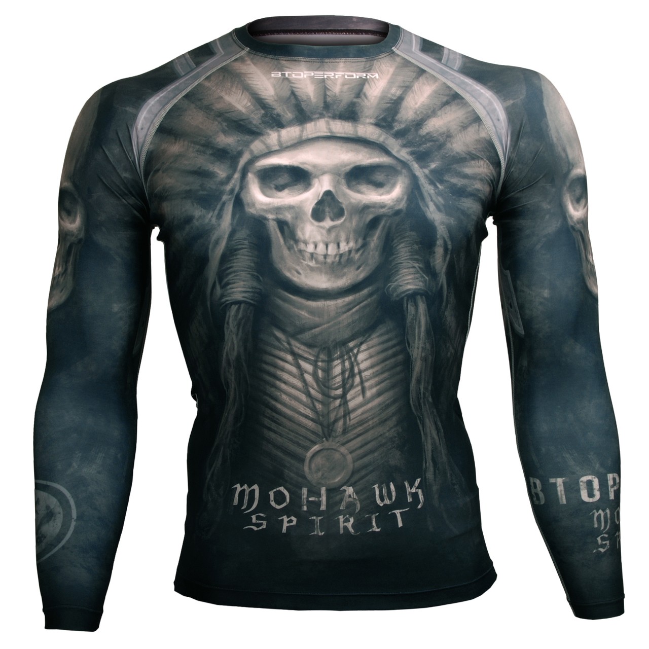 

Рашгард mohawk spirit black