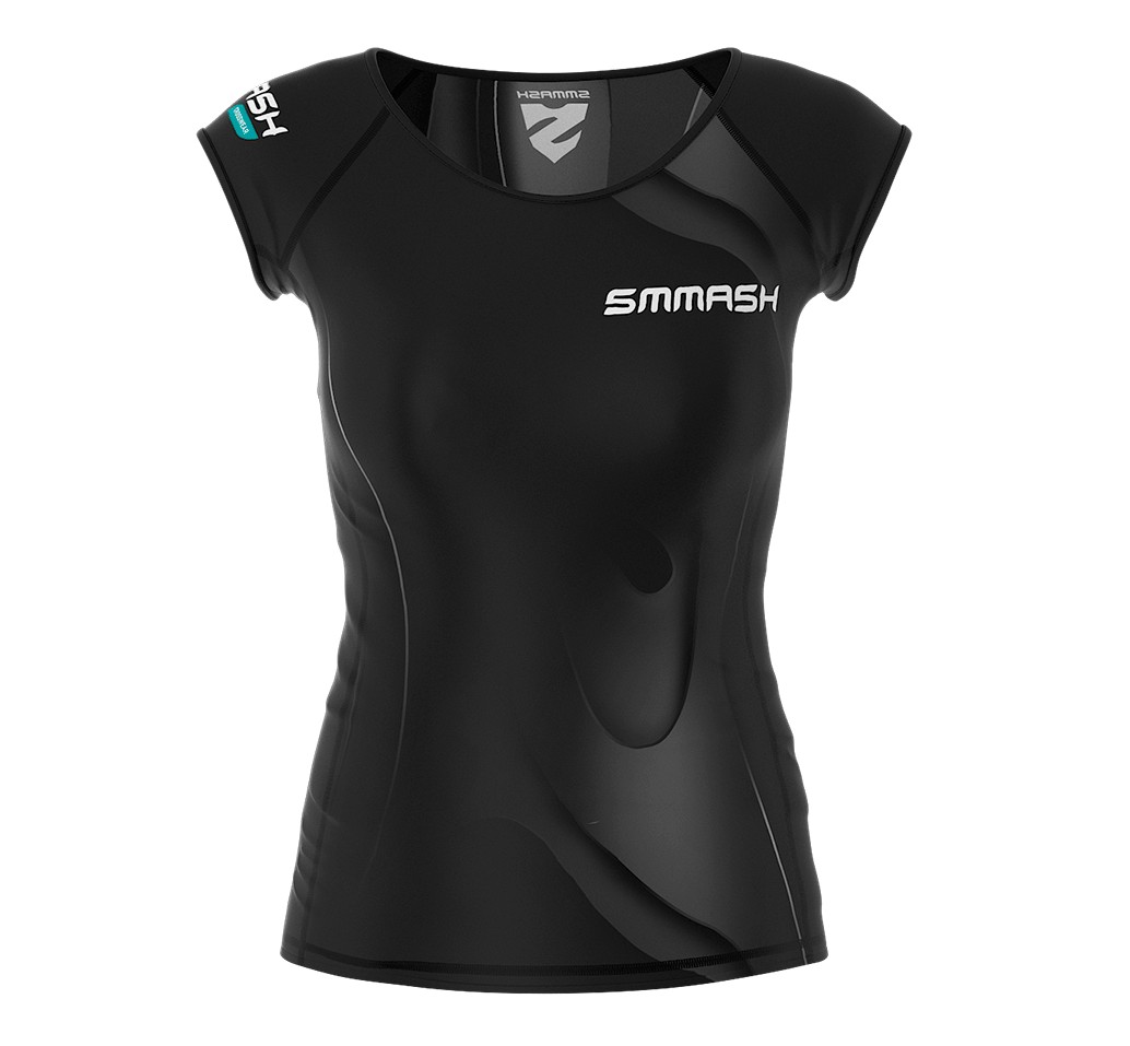 

Рашгард woman short smmash cross wear buble