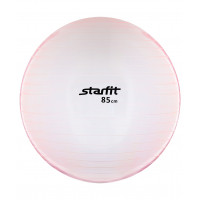 Мяч гимнастический GB-105 85 см, прозрачный, розовый