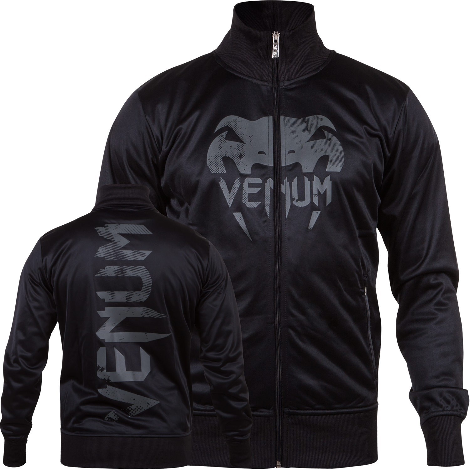 

Олимпийка venum giant grunge track jacket black/grey