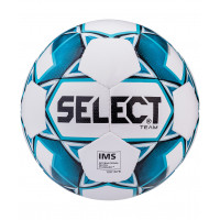 Мяч футбольный Team IMS 815419 №5, белый/синий/черный