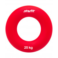 Эспандер кистевой ES-404 "Кольцо", диаметр 8,8 см, 25 кг, красный