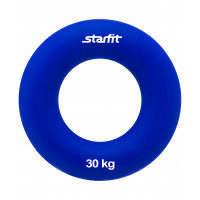 Эспандер кистевой ES-404 "Кольцо", диаметр 8,8 см, 30 кг, тёмно-синий
