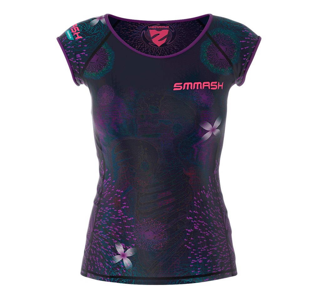 

Рашгард women short smmash cross wear wonderland