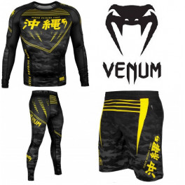 Спортивный комплект Venum okinawa 2.0 black yellow