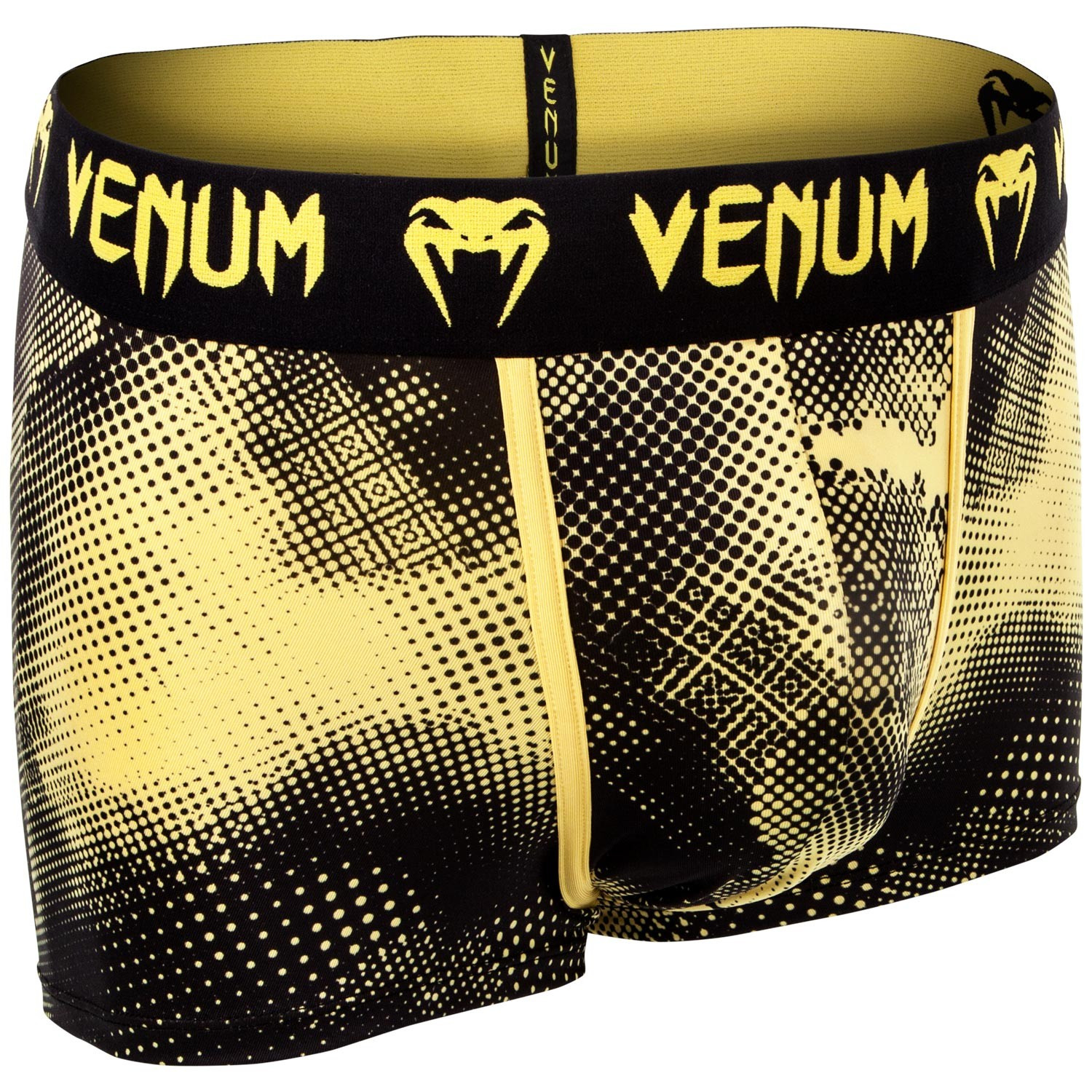 

Трусы venum technical boxer shorts - black/yellow